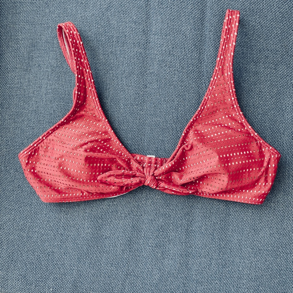 🦋Abercrombie Red Bikini Top